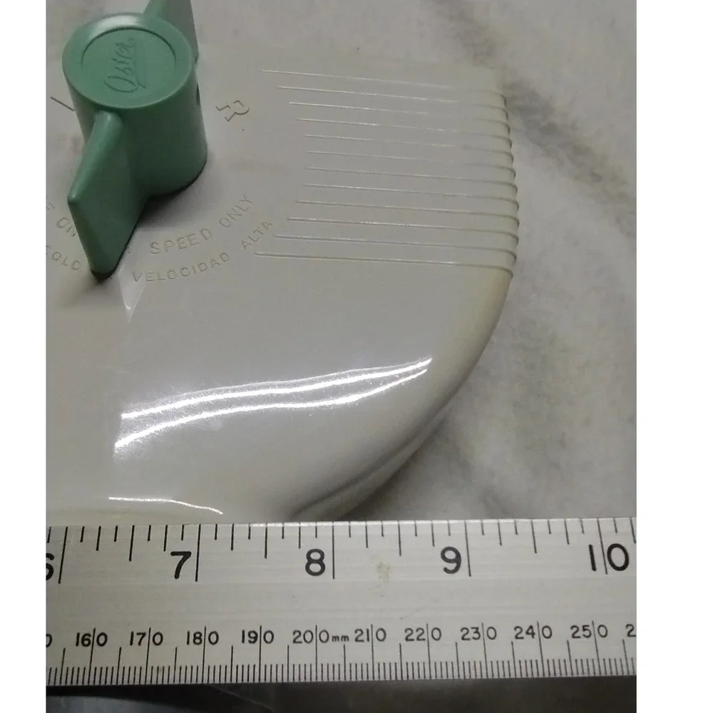 Vintage Oster Icer Attachment 433-01‎ Ice Crusher MCM Blender Accessory with Box